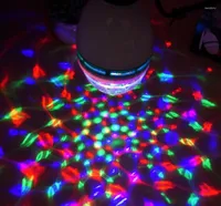 Night Lights LED RGB Light E27 Gl￼hbirne 3W Bunte Lampe 85-265 AC 110V 220 V Auto Rotation Party Urlaub Dekoration Beleuchtung