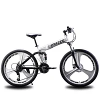 Yoya Wear2020 Dağ Bisikleti 21 Hız 26 "İnç Katlanır Bisiklet Yol Bisiklet Çift Disk Frenler Katlanır Dağ Bisikletleri Öğrenci Bisiklet Biciclet Levh#