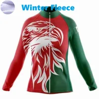 2023 Mexico Women's Winter Cycling Jackets Fleece Cycling Jersey Man Long Sleeve MTB Bicycle Clothing Thermal Bike Wear Invierno Maillot Ropa Ciclismo