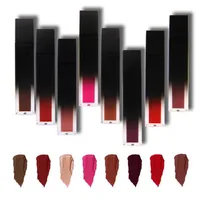 Lipstick maquillage entier 8 couleurs mate masust liquide velours nude 24 de longue date étanche durable étiquette privée personnalisée vendor180m