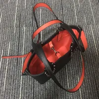 Women Women Big Bags Platfor Dodling Designer Handbags Totes Composite Hand Handle Leather Leather Red Burse Coftle279x