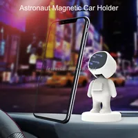 Astronaut Magnetic Car Holder 360 Rotación Magnet Phone soporte para iPhone Samsung Huawei Desk Lazy Mobile Support Soport Mount