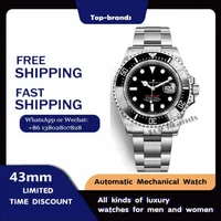 Wristwatches Oyster Perpetual EA-DWELLER Deep Sea Adventure Sports Diving Watch Men's Automatic Mechanical Luxury Stainless S240T