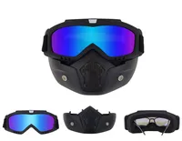 2022 newest Outdoor Eyewear Motorcycle Protective Gears Flexible Cross Helmet Face Mask Motocross Windproof Goggles ATV Eyewear UV8412006