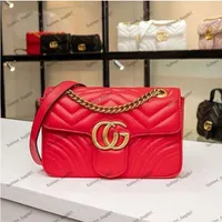 designers bags Women Shoulder bag marmont handbag Messenger Totes Fashion Metallic Handbags Classic Crossbody Clutch Pretty 001