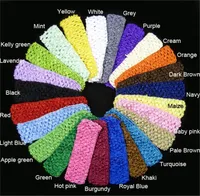 15quot crochet headbands baby hair bands high quality cheap hair accessories for girls tutu waisteband3232986