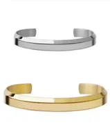 Bracelet charm bangles cuff Women Men 4CZ Titanium Steel Screw Screwdriver Love Bracelets Gold Nail Bracelet couples gift4557507