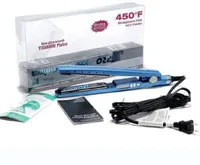 1 3 4 Professional Fast Hair Straighteners hair's Iron flat iron nano titanium 450F temperature Plate EU US plug