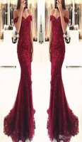 New Elegant Off the Shoulder Beaded Mermaid Prom Dresses Short Sleeves Lace Appliques Floor Length Formal Evening Mother Gown Cust7360351