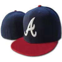 Braves a Letter Baseball Caps Fashion New Casquettes Chapeus для женщин спортивные шляпы хип -хоп.