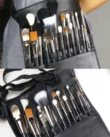 Whole Black Professional Cosmetic Makeup Brush Apron Bag Artist Belt Strap Holder Protable Make Up Bag Cosmetic Brush Bag RD67410792