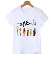 New summer style boys tshirts funny Genesis Band graphic print girls t shirts fashion Harajuku children tshirts tops5866616