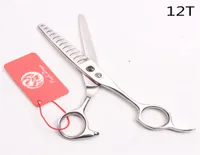 6039039 16cm Pueple Dragon 440C Professional Human Hair Scissors Thinning Scissors Barbers039 Shears 12 Teeth 30 Thinnin2507888