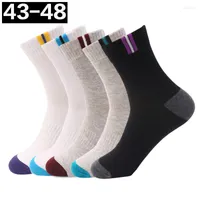 Men's Socks Men's Cotton Large Size Business Long Sports Breathable Deodorant Big Fashion High Quality Oversize Sox Male