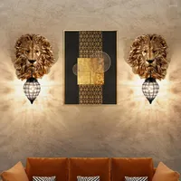 Wall Lamps Vintage Luxury Loft LED For Restaurant Decoration Kitchen Light Bedroom Indoor Lighting Sconce Lamp