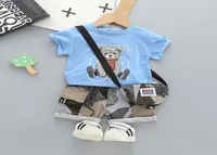 2022 Summer Baby Outfits for Boys 1 To 5 Years Cartoon Printed Tshirts Tops and Shorts Clothing Sets Kids Bebes Jogging Suits9241709