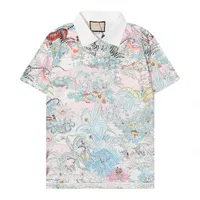 Camisetas de patrón de tigre camiseta para hombres diseñador de verano manga corta ropa de jersey de manga corta moda camisetas sueltas tops