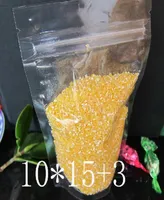 100PCS 10153cm Clear Plastic Zipper Top packing Transparent PE packaging Dried fruits flowers bags stand up Snacks food pouch7070490