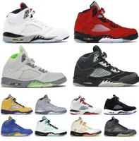 New Basketball shoes for men 5s 5 Jumpman Concord Green Bean Racer Blue Raging Red What the Stealth 2.0 Shattered Backboard Moonlight mens sports sneakers