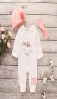 Newborn Baby Girl Romper Long Sleeve Baby Rompers Winter Baby Girls Clothes Toddler Girl Romper Infant Jumpsuit 3Pcs Set7070090