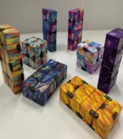 Infinity Magic Cube High quality Creative Galaxy Fitget toys Antistress Office Flip Cubic Puzzle Mini Blocks Decompression Toy DHL4696487