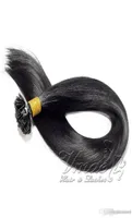 VM Brazilian Black Straight Double Drawn Flat Tip Pre Bonded Hair Extension 100g Keratin 14 To 26 Inch 100 Virgin Human Hair6496254