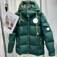 Mariveles Designer Mens Down Jacket 자수 배지 여성 기념일 겨울 자켓 프랑스 브랜드 복구 재킷