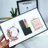 Premierlash Brand Make -up -Set -Kollektion Matte Lippenstift 15ml Parfüm 3 in 1 Kosmetik -Kit mit Geschenkbox für Frauen Lady Geschenke Parfüm kostenlose Lieferung