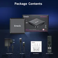 UTOCIN NEO Android 11.0 TV Box Amlogic S905W2 2 Go 16 Go 2.4g 5G WiFi 4K AV1 Set Top New Arrival