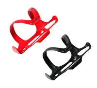 Newest 7 Colors Road Bike Full Carbon Fibre Drink Water Bottle Cages Side Pull Mountain Bicycle Bottle Holder Ship6937155