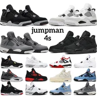 2023 Military Black 4 men basketball shoes Black Cat Canvas jumpman 4s Fire Red White Oreo j4 womens mens trainers sports sneakers tennis outdoor
