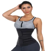 Waist Trainer Women Slimming Sheath Tummy Reducing Shapewear Belly Shapers Sweat Body Shaper Sauna Corset Trimmer Belts3101399