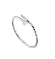 Love Nail Bracelet Bangle عالية الجودة للرجال أساور مصممة Classic C Design Jewelry8011887