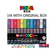 Markers 12   8 Colors Posca Pc1M Paint Marker Fine Tip0.7Mm Art Pens Office School Gift 201 Drop Delivery Business Industrial Writin Dh7Ur