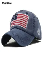 Capas de béisbol americana Flag Basebol Camina Dad Hat Snapback Hip Hop Cap Hats Men Mujeres Descuento Whole8511352
