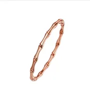 2021 Luxury designer Bracelet love bangle for women men simple fashion buckle stainless steel bamboo joint personality gold bracel3806062