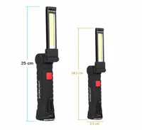 COB Lamp LED Light Working Light with Magnet Portable Flashlight Outdoor Camping Working Torch USB Rechargeable Built In Battery4439143