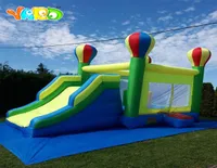 Chinese Factory Nylon gonflable arc-en-ciel Ballon Forme Trampoline Slide gonflable COMBO BOUNCY CASTLE JUMPING BOUNCY HOUSE4980881