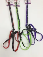 Dog Collars 30pcs lot Adjustable No-Pull Denim Harnesses Leash Collar Training Walking Running Rescue Harness For Small Medium Large