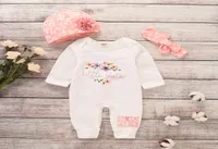 Newborn Baby Girl Romper Long Sleeve Baby Rompers Winter Baby Girls Clothes Toddler Girl Romper Infant Jumpsuit 3Pcs Set5750371