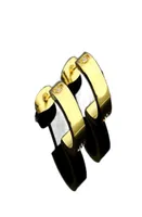 Fashion Titanium Steel Nails Stud Love Pendientes para hombres y mujeres Joyas de plata de oro para amantes Anillos de pareja NR2177058