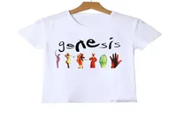 New summer style boys tshirts funny Genesis Band graphic print girls t shirts fashion Harajuku children tshirts tops7767977