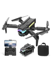 A3 Mini Intelligent Uav 4K HD Dual Camera 24G 4CH Foldable RC Helicopter FPV Wifi PographyQuadcopter Gift for Adult Obstacle A1221567