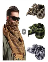 Fashion Mens Leichtgewicht Square Scals Outdoor Schal Arabische taktische W￼stenarmee Shemagh Keffiyeh Arafat Schal Fashion2974918