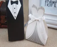 2018 cheap Wedding favor Boxes Groom Bride Papery 100 pieces Lot Special Wedding Party Favors For Wedding Gust Gifts6745586