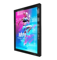 Outdoor Waterproof LED Light Box Advertising Display Promotion Poster Lighting Board Boutique Store Front Lightbox with Wood Case 6593982