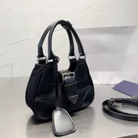 vintage hobo Half Moon Bags designer tote handbag High-grade nylon bag women Fashion Black Shoulder Bags luxury handbags totes purse 221122