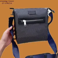 حقيبة Man Messenger حقيبة الأعمال التجارية Crossbody Fashion Classic Gentleman Counter Counter Accous عالية الجودة مع Box274S