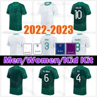 Maglie da calcio dell'Arabia Saudita 2022 2023 Firas Salman al-Buraikan Salem al-Dawsari camicie da calcio arabiche saudita Sultan al-Ghanam Yasir al-Shahrani Jersey 22 23 MENS