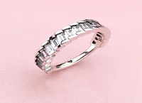 Вся качественная мода Cz Diamond Ring For Pandora 925 Sterling Silver Women039S Оригинальное кольцо с ног.